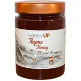 HoneyUP Griechischer Thymianhonig – 450 g | 100% Naturhonig aus den Südlichen Ägäischen Inseln | Rohhonig mit intensivem Aroma | Für Frühstück, Joghurt & Dressing