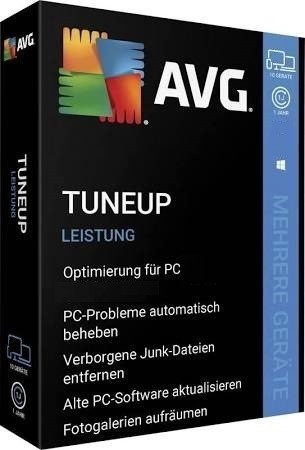 AVG TuneUp 2024 10 PC - 1 Jahr, Download
