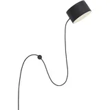 Muuto Post LED Wandleuchte, schwarz