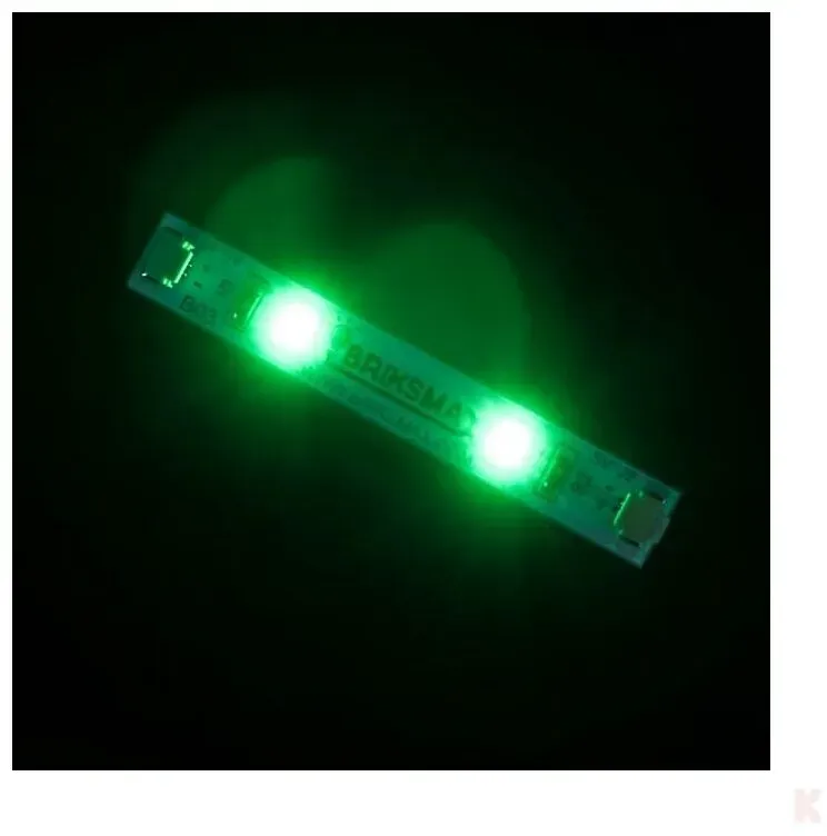 Briksmax BXB03_3 Lichtstreifen Grün (3 Stück)