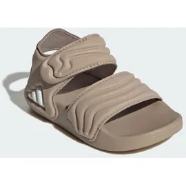 adidas Adilette Sandale 2 Braun/Weiß 24