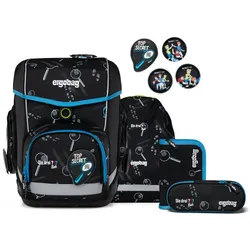 ergobag cubo Schulranzen-Set Drei Fragezeichen Kids Bärdektiv
