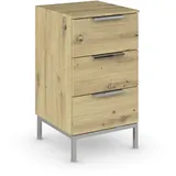 Rauch Nachttisch, Nachtschrank Nachtkonsole Flipp, (Breite 40 cm), mit 3 Schubladen und Soft-Close-Funktion