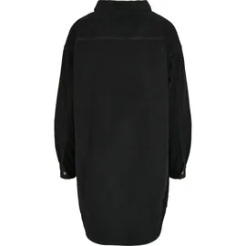 URBAN CLASSICS Corduroy Hemd Black S
