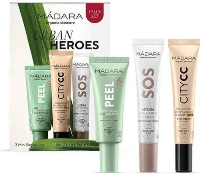 MÁDARA Cosmetics Urban Heros Set Medium (3 )