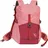 FABRIZIO Kinderrucksack, Reh rosa Polyester, recycelt ca. 37cm hoch | Rosa
