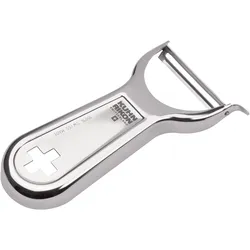 KUHN RIKON extra scharfer Sparschäler SWISS METALLIC PEELER Schweizer Kreuz
