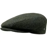 WEROR Herren Schiebermütze Flatcap Schirmmütze Cap Mütze Fischgrät WEROR-393.1 (57, Oliv) - 57