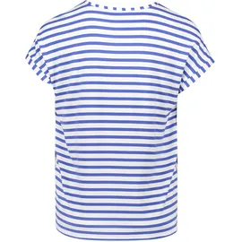 Betty Barclay Rundhalsshirt Blau/Weiß 46