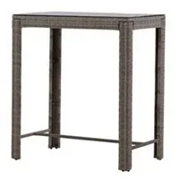 VCM Bartisch 60 x 60 x 110 cm Grau