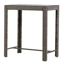VCM Bartisch 60 x 60 x 110 cm Grau