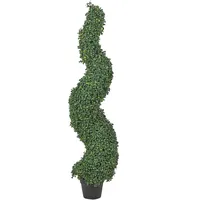 Beliani Kunstpflanzen Spiral Tree 120 cm