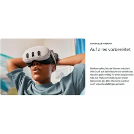 Meta Quest 3 Elite Strap Akku Weiß VR