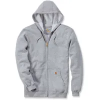 CARHARTT Zip HOODED SWEATSHIRT | heather grey - XL