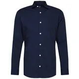 JACK & JONES Langarmhemd (1-tlg) blau L