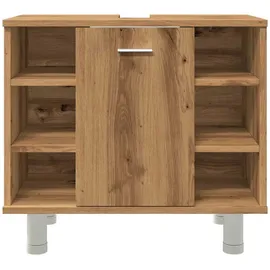 vidaXL Badschrank Artisan-Eiche 60x32x53,5 cm Holzwerkstoff