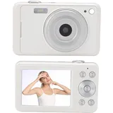 Denash Digitalkamera für Fotografie, 4K 64MP Autofokus -Vlogging -Kamera mit Handgurt, Punkt- und Schießen von Digitalkameras für Kinder Kinder Kleinkind (White)