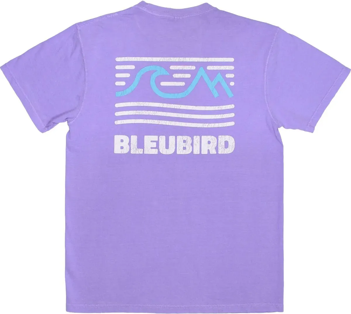 Bleubird Violet Tides Tee violet Medium