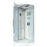 AcquaVapore D37-20L0-EA Dusche Duschtempel Komplett Duschkabine 100x100
