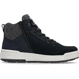 Rieker Schnürstiefel Damen Weiß/Dunkelblau 42