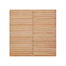 Delta Sichtschutzelement 180 x 180 cm natur Holz
