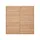 Delta Sichtschutzelement 180 x 180 cm natur Holz