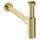 Herzbach Living Design-Geruchsverschluss 30.485800.1.03 1 1/4", mit Reinigungsöffnung, PVD-gold