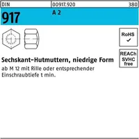 Industrial Quality Supplies Hutmutter DIN 917 M 16 x