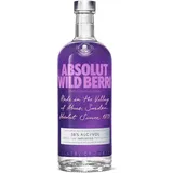 Absolut Vodka Wild Berri, Wodka mit fruchtig-intensivem Wildberry-Geschmack und ohne zusätzlichen Zucker, für Cocktails und Longdrinks, 38 Prozent Volumen, 1 x 1L
