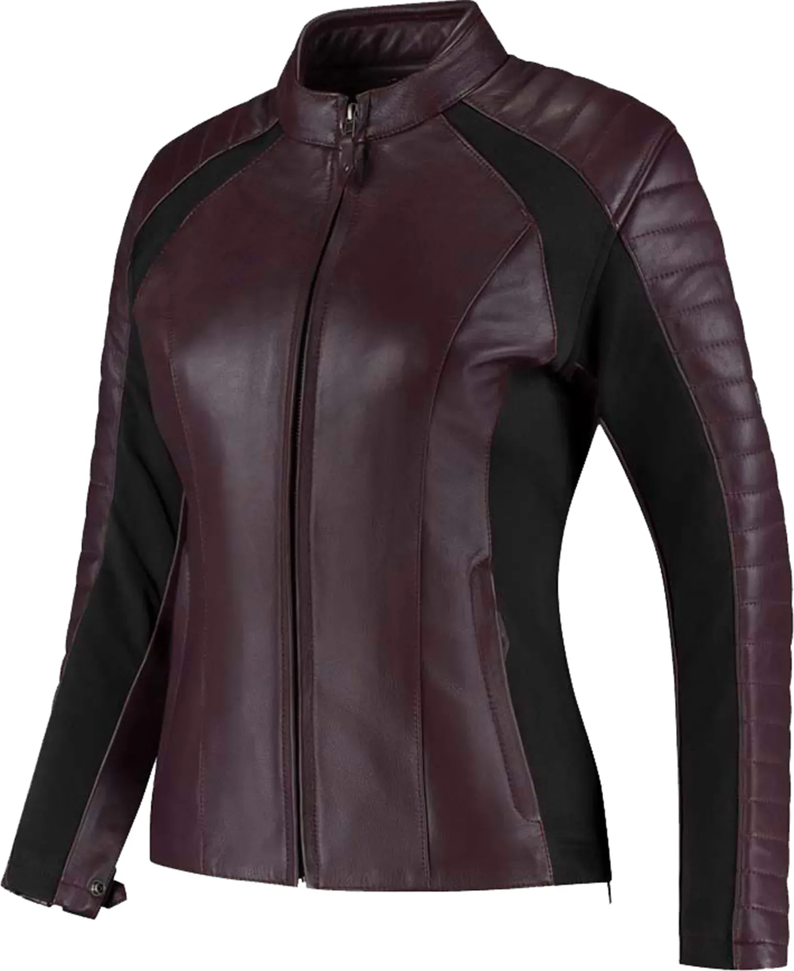 Rusty Stitches Donna Dames Motorfiets Leren Jas