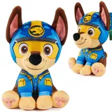 Paw Patrol Jungle Pups Maskottchen Chase Plüschhund 18 cm - Blau