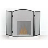 Relaxdays Funkenschutzgitter 62 x 96 cm schwarz