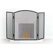 Relaxdays Funkenschutzgitter 62 x 96 cm schwarz