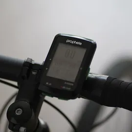 Prophete Fahrradnavigationssystem, GPS Computer, 14 Funktionen, inkl. Lenkerhalterung,
