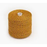 WIHEDÜ Notariatsgarn, schwarz/gelb NGC 100g s/g