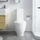 vidaXL Design Stand-Toilette/WC (141136)