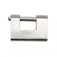 Silverline 792082 Gepanzertes Monoblock-Vorhängeschloss 90 mm