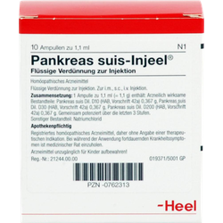 Pankreas Suis Injeel Ampullen 10 St