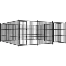vidaXL Outdoor-Hundezwinger 450×450×185 cm