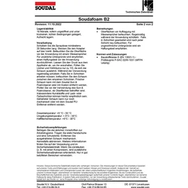 SOUDAL Schaumpistole Set 12 x 750 ml