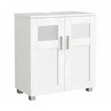 VCM Holz Badschrank Badunterschrank Waschbecken Nilari