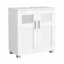 VCM Holz Badschrank Badunterschrank Waschbecken Nilari