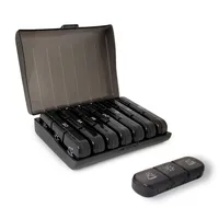 Frohbach 7-Tage-Tablettenbox 3-Fächer, Schwarz 1 St