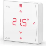 Danfoss Icon2 Zigbee Raumthermostat mit Display und Infrarot-Fussbodenfühler