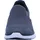 SKECHERS Slipper Slipper Kunstleder/Mesh - Grau Gr.: 42