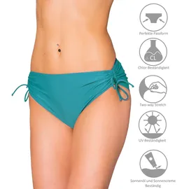 Aquarti Bikini-Hose Damen Petrolgrün 40