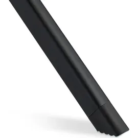 Relaxdays Klappbarer Wäscheständer 7,4 m schwarz