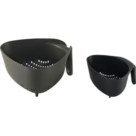 Joseph Joseph Nest Sieb Set grau 22,1 x 23,5 cm 2-teilig
