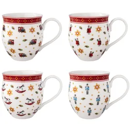 Villeroy & Boch Toy's Delight Jubiläums-Becher 0,39 l Bunt 4 St.