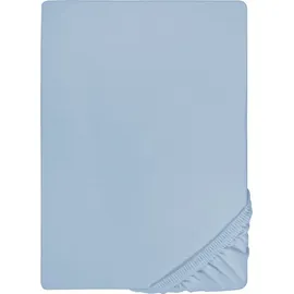 biberna 0077866 Jersey-Elastic 120 x 200 - 130 x 220 cm eisblau